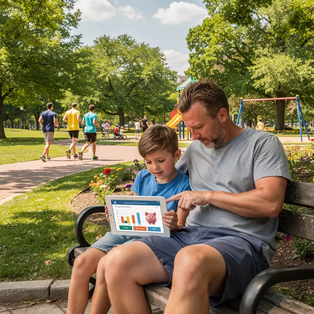 Pénzügyi tervezés folyamata, ügyfél és tanácsadó közötti beszélgetés.